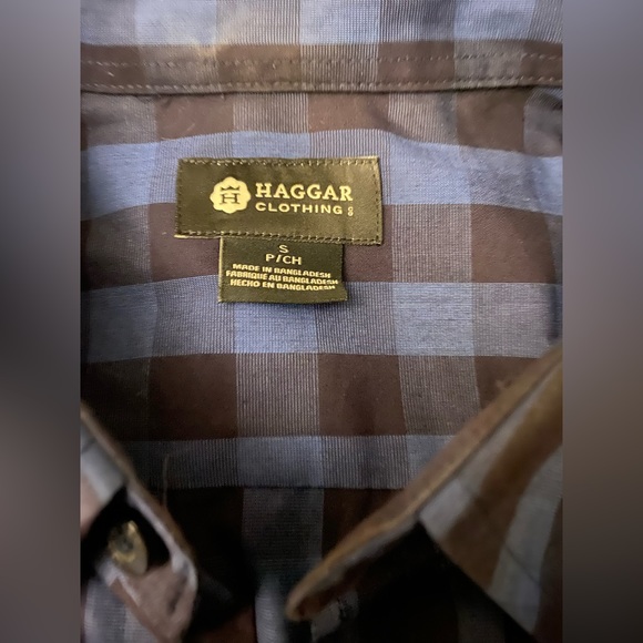 Haggar plaid shirt - Picture 2 of 2